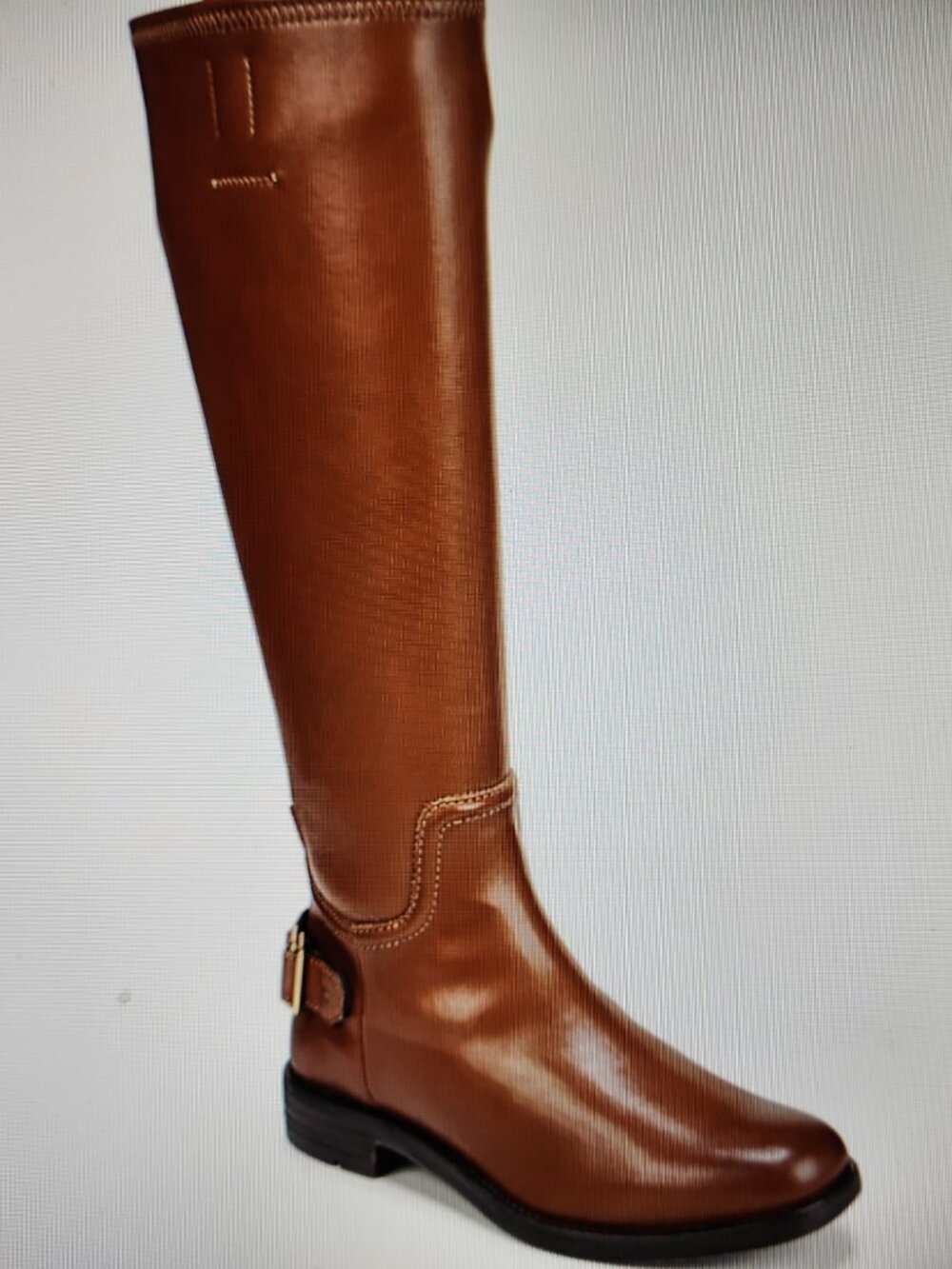 Franco Sarto Merina Cognac Wide Calf Boots. NIB. Size 6.5 Wide Calf